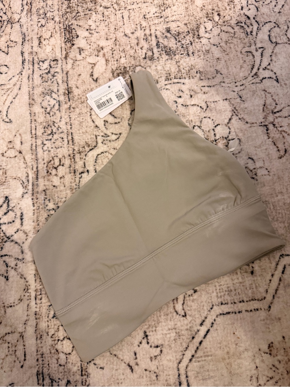 lululemon athletica One-Shoulder Bralette - Sage Green